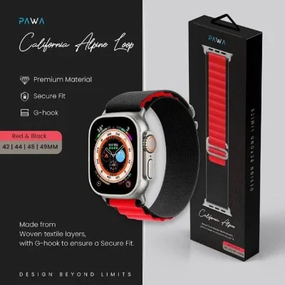 Pawa California Alpine Loop Watch Strap Ultra/Series 8 49/45/44/42Mm